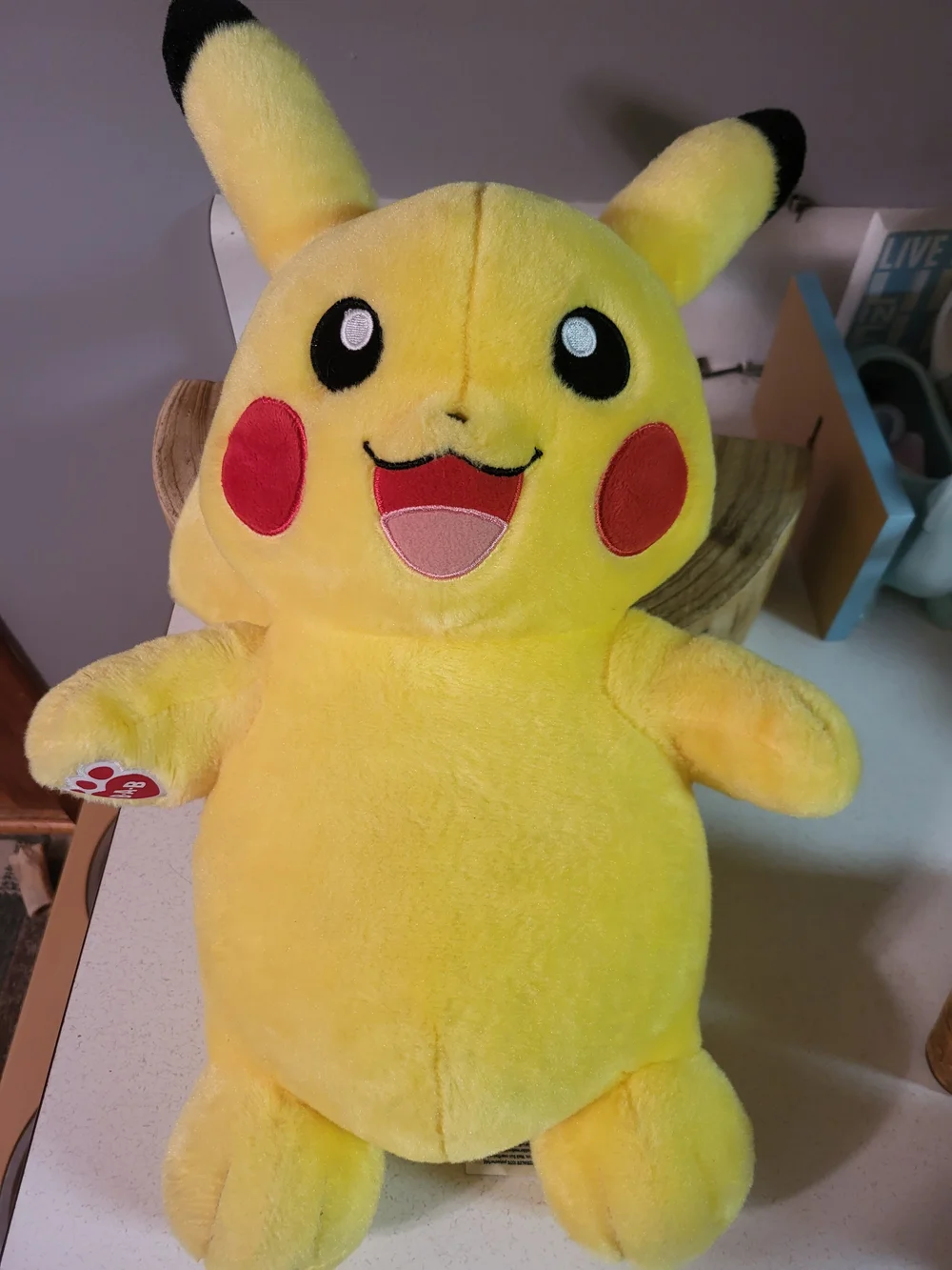 Build A Bear Workshop Pokemon Pikachu Plush Stuffed Large 17